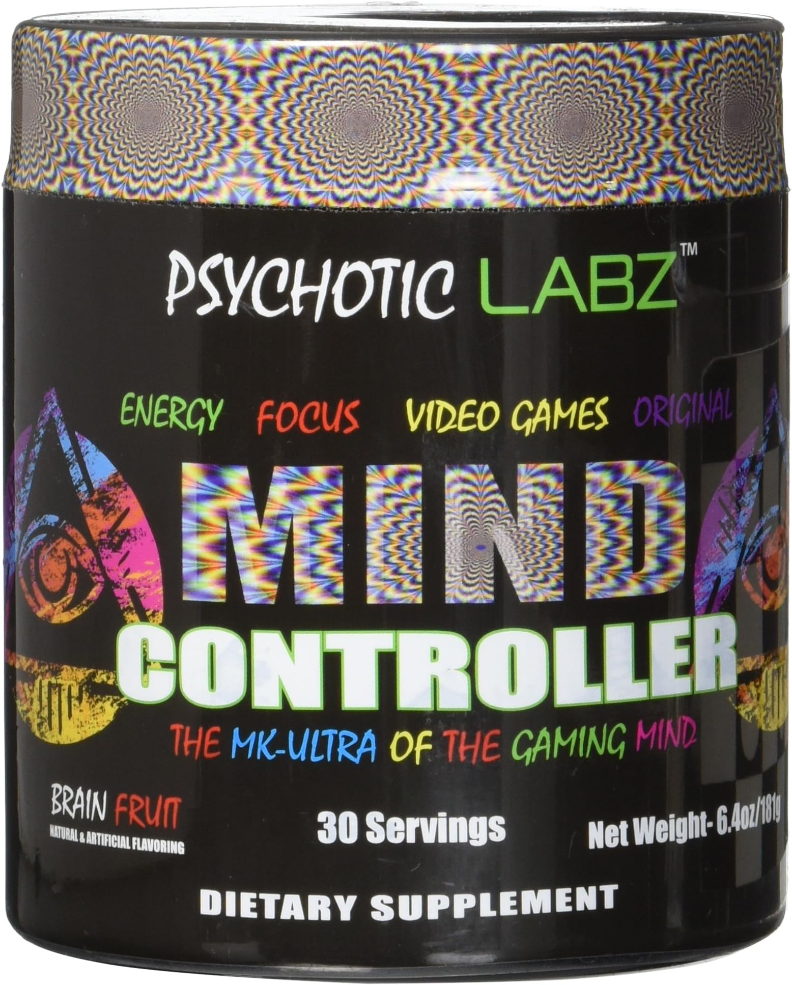 Psychotic Labz Mind Controller, Brain Fruit, 0.65 Pound