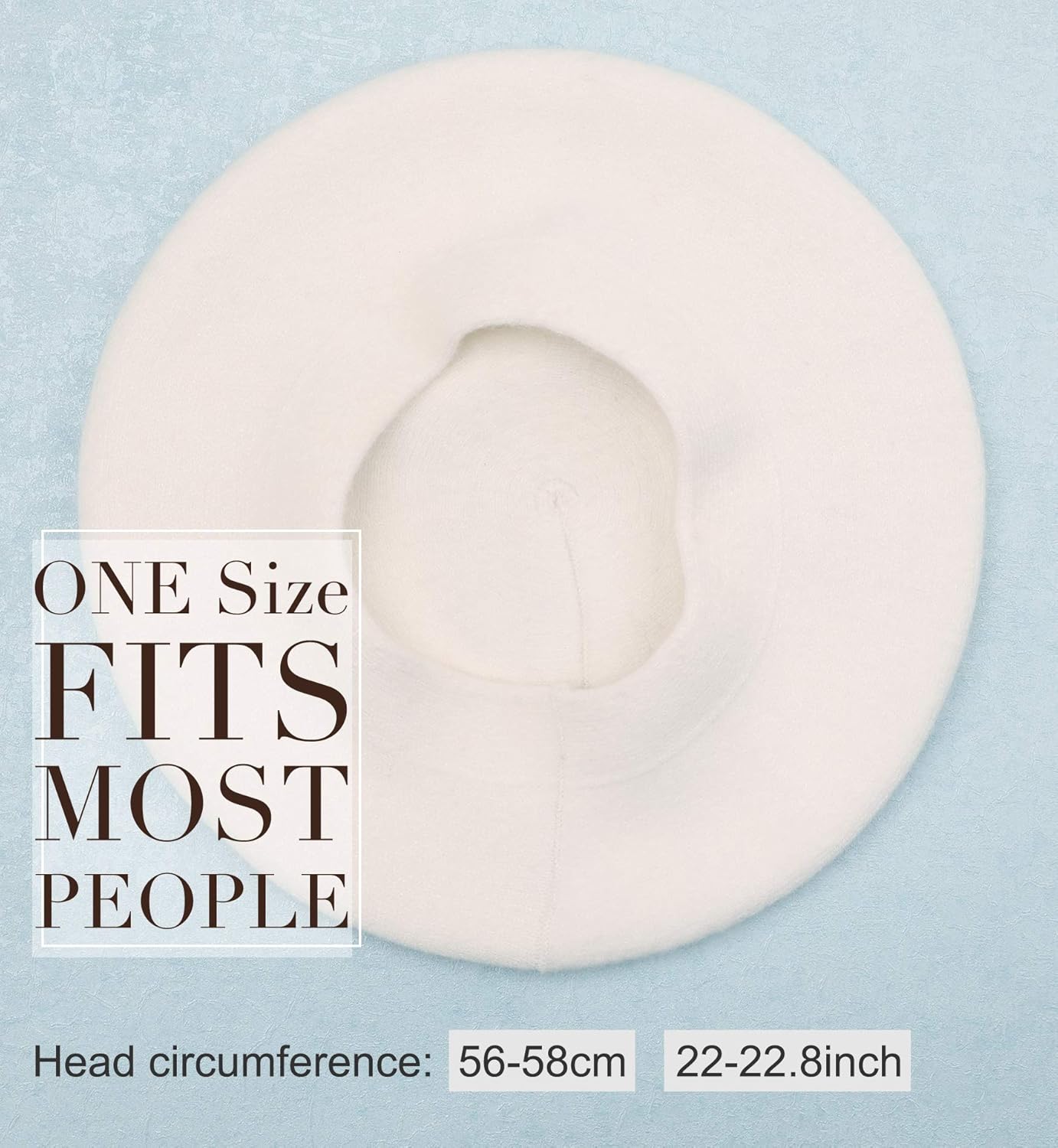 Sumolux Women Beret Hat French Wool Beret Beanie Cap Classic Solid Color Autumn Winter Hats - Image 5