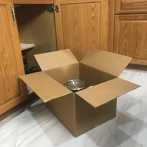 Vista 7 de Uboxes Cajas de mudanza medianas de 18 x 14 x 12 pulgadas (cajas medianas - Paquete de 20)