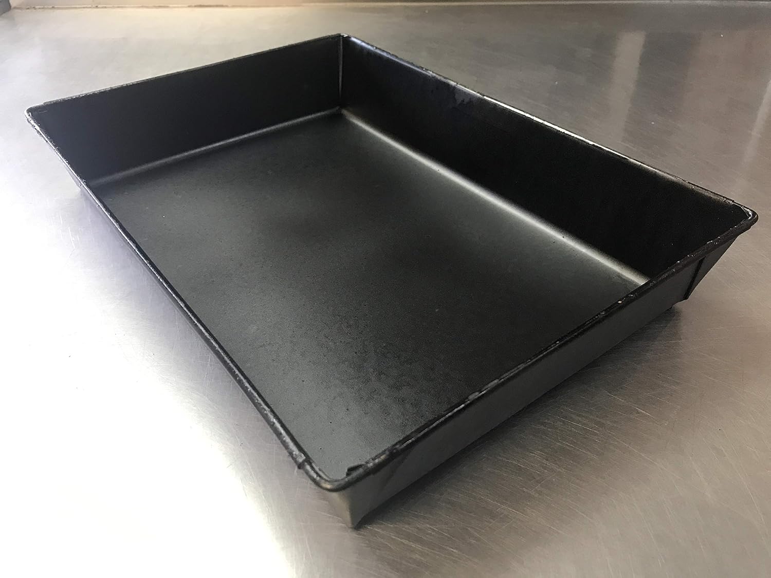 Buy New Seasoned 10 x 14 Authentic STEEL Detroit Style Pizza Pan