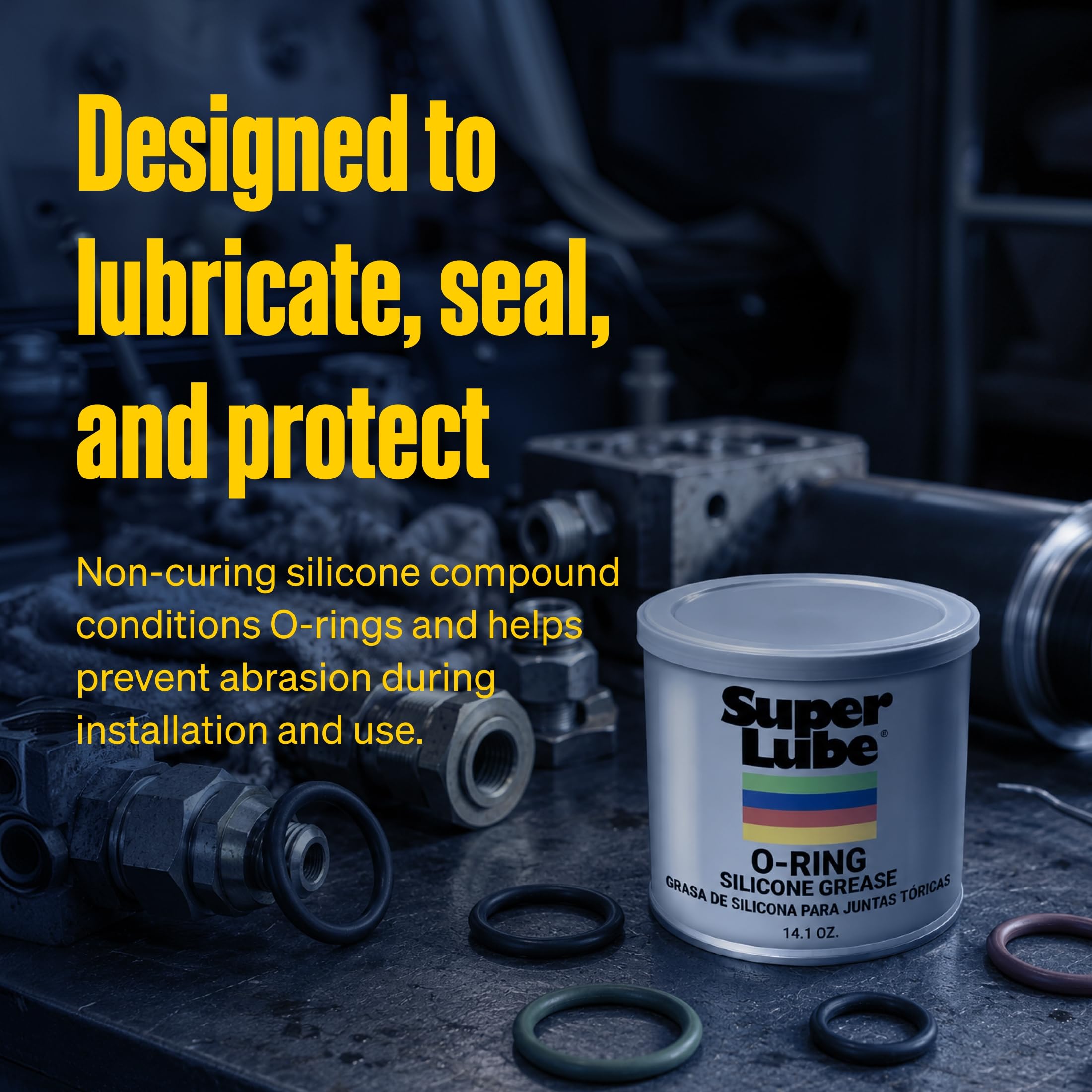 Super Lube O-Ring Silicone Grease - Waterproof & Heat Resistant -3 Super Lube O-Ring Silicone Grease - Waterproof & Heat Resistant -3