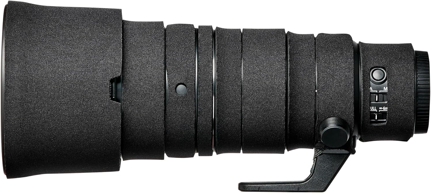 easyCover Lens Protection Camouflage Cover for Nikon Z 400mm f/4.5 VR S Black