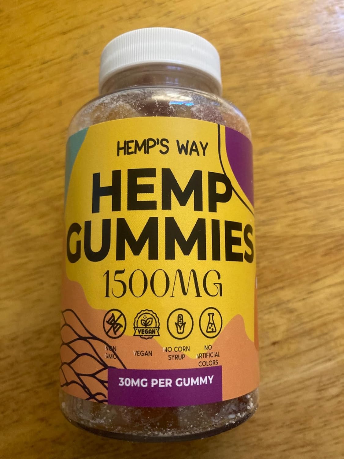Organic Hemp Gummies High Potency Advanced Extra Strength Supplement - Free Gummy for Adults - Sugar Pure Hemp Oil Extract - Natural Edibles Fruity Flavor Made in USA