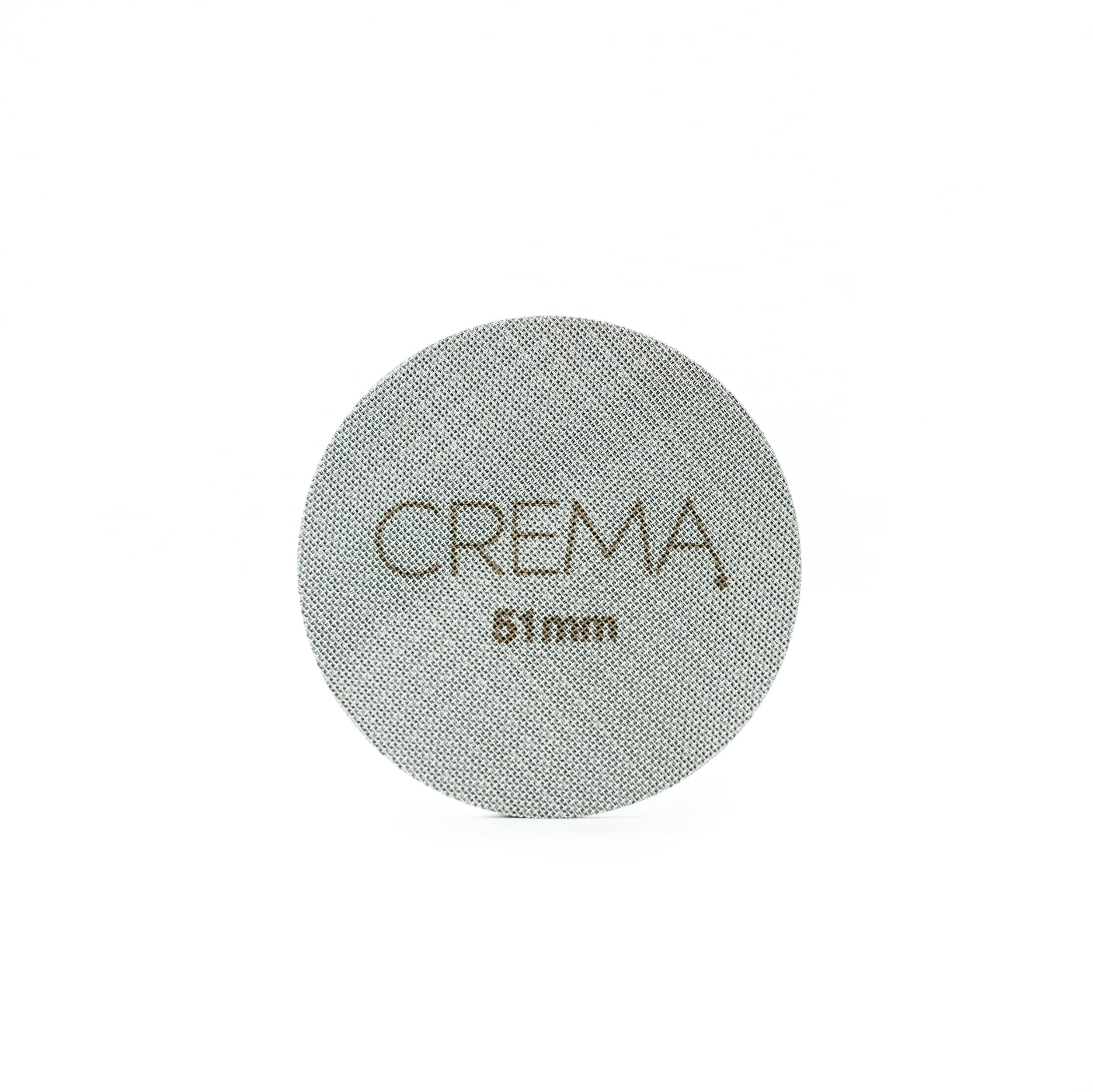 CREMA Coffee Products 51mm Puck Screen for Barista Models | 1.7mm Thick 316L Steel Filter | Balanced Water Flow for Improved Extraction | Prevent Channeling & Reduce Maintenance |Durable,Easy to Clean