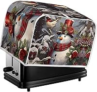 Vista 28 de Marbling Butterfly Print 2 Slice Toaster Dust Cover, Kitchen Small Appliance, Anti Dust and Fingerprint Bread Machine Cover