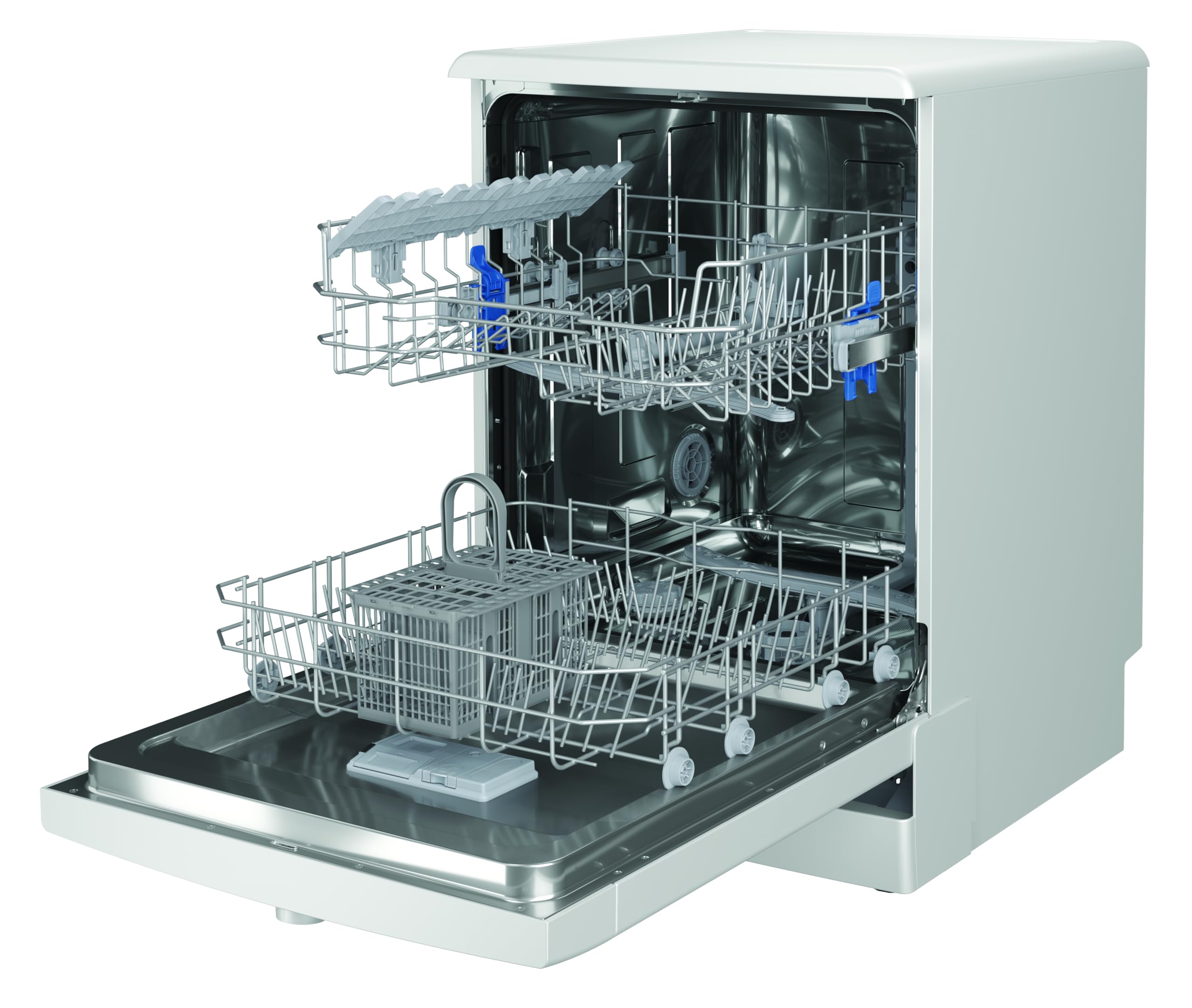 Indesit IN2FD14BNP80W, Lavastoviglie Libera Installazione Larghezza 60 cm, Profondità 59 cm, Altezza 85 cm, Lavastoviglie Esterna Con Capacità 14 coperti, Classe Energetica D