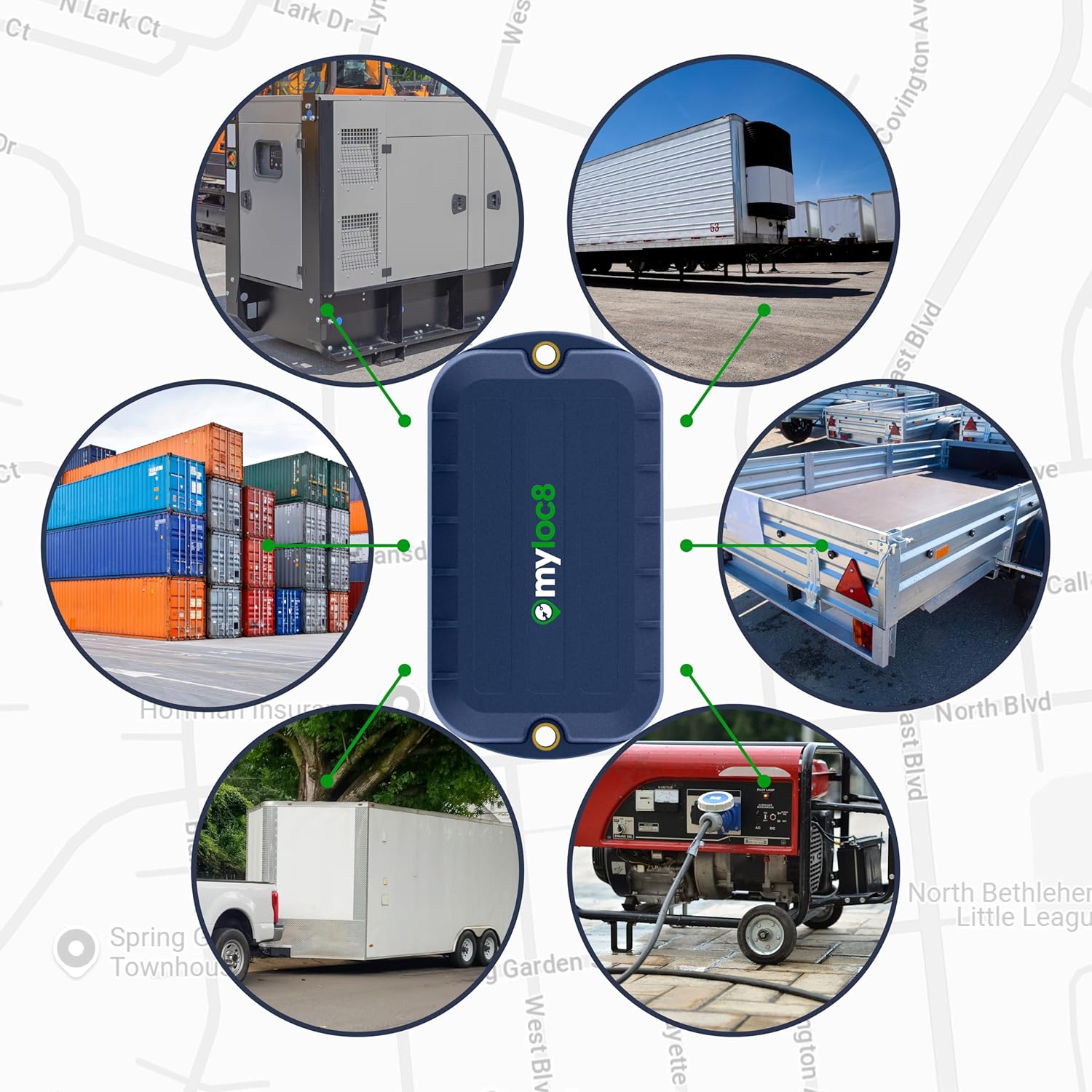 GPS Tracker for Vehicles & Assets – Long Battery Life Up to 8 Years, Real-Time Location, Tamper & Door Alerts, Waterproof Rugged IP69K, Indoor WiFi Tracking, LTE Cat.M & NB-IoT Connectivity