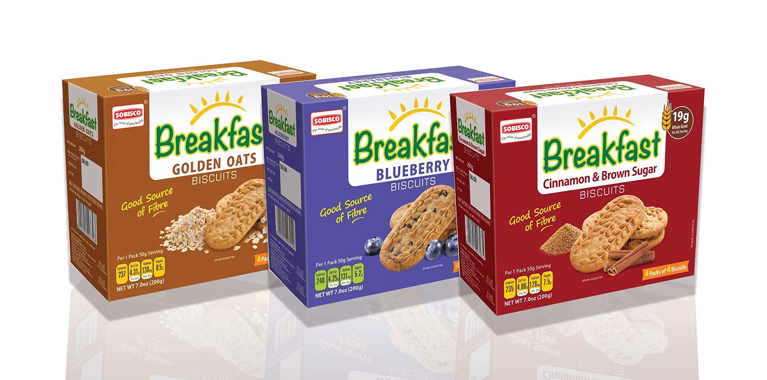 Sobisco Breakfast Biscuits 3 PACK COMBO - Image 1