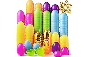 3 Inch Classic Easter Eggs Plastic Eggs Plastic Fillable 144 Pack