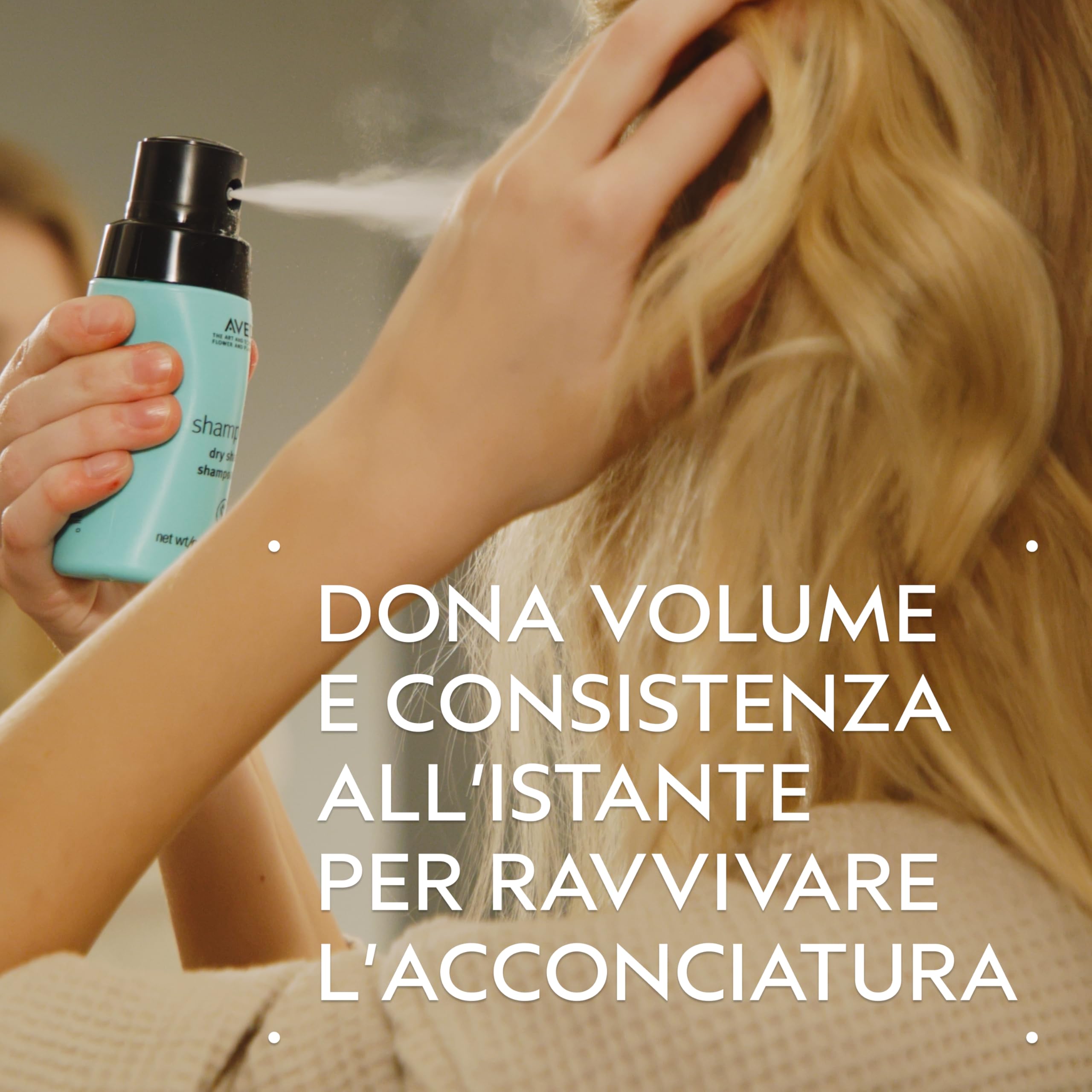 Aveda Shampowder Shampoo secco - Shampoo secco volumizzante senza aerosol - Volume e texture - Aroma Shampure iconico di lavanda e ylang ylang (56 g)