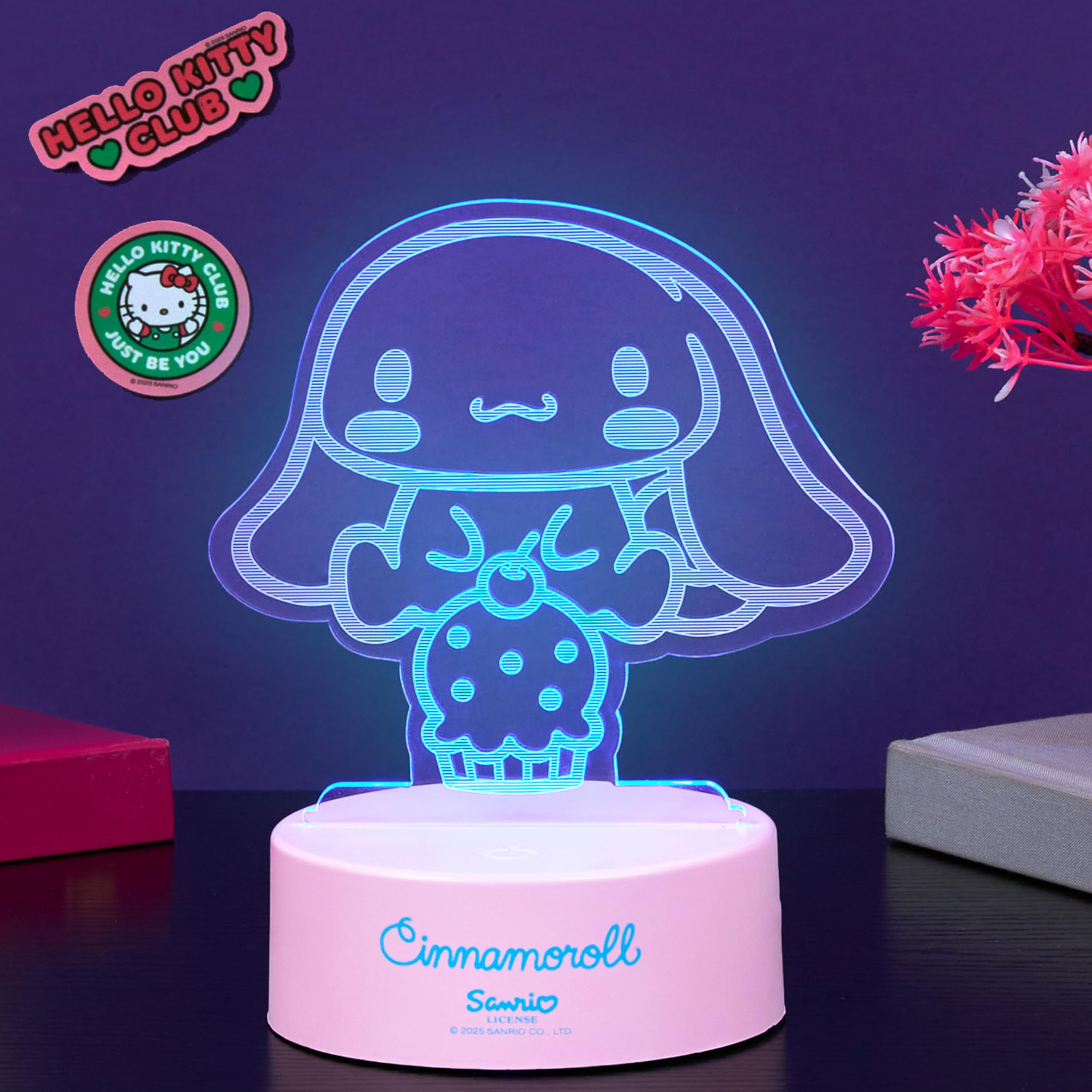 Get Trend Hello Kitty Sanrio LED Night Light, Kawaii Kuromi