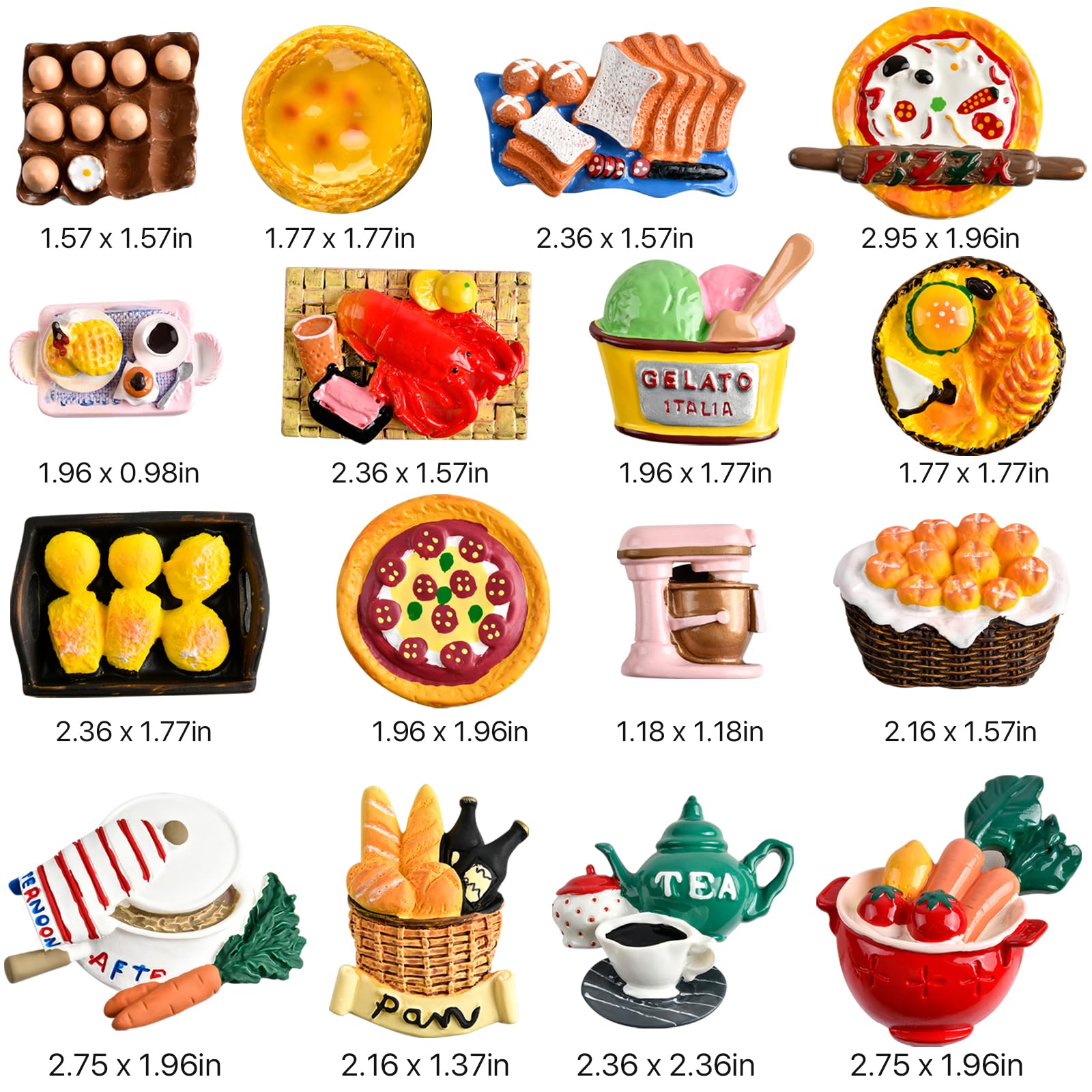 MORCART 16PCS Refrigerator Magnets, Cute Tree Fridge Magnets Of Life