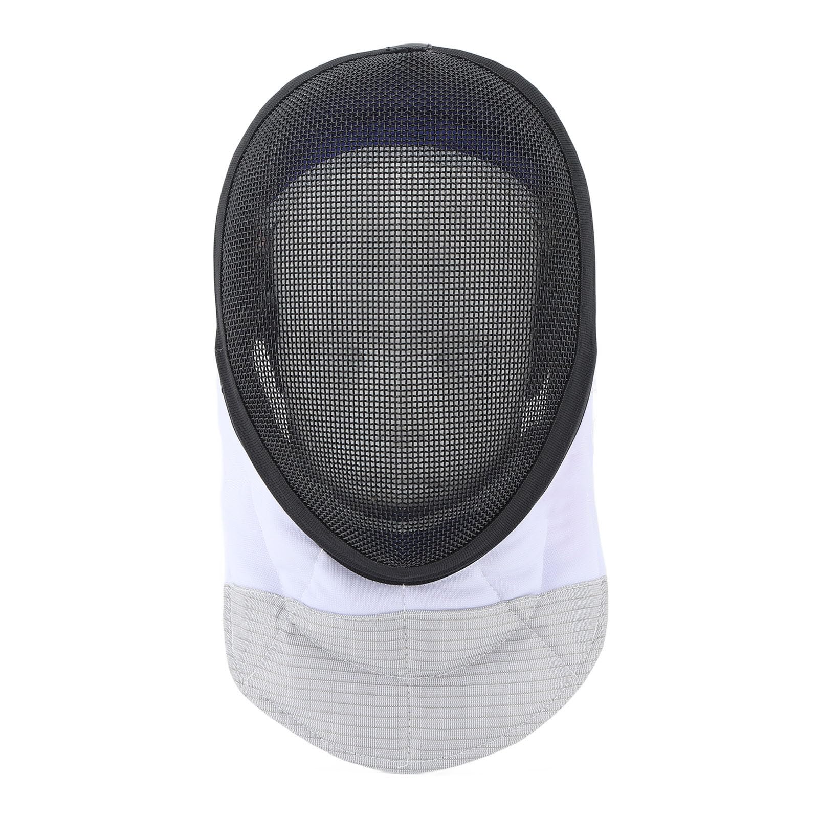SIXRUN Fechtsportmaske Fechtschutzhelm mit Gepolstertem Latz für Tägliches Training und Wettkampf Schwarze Fechtsportmaske Fechtmaske