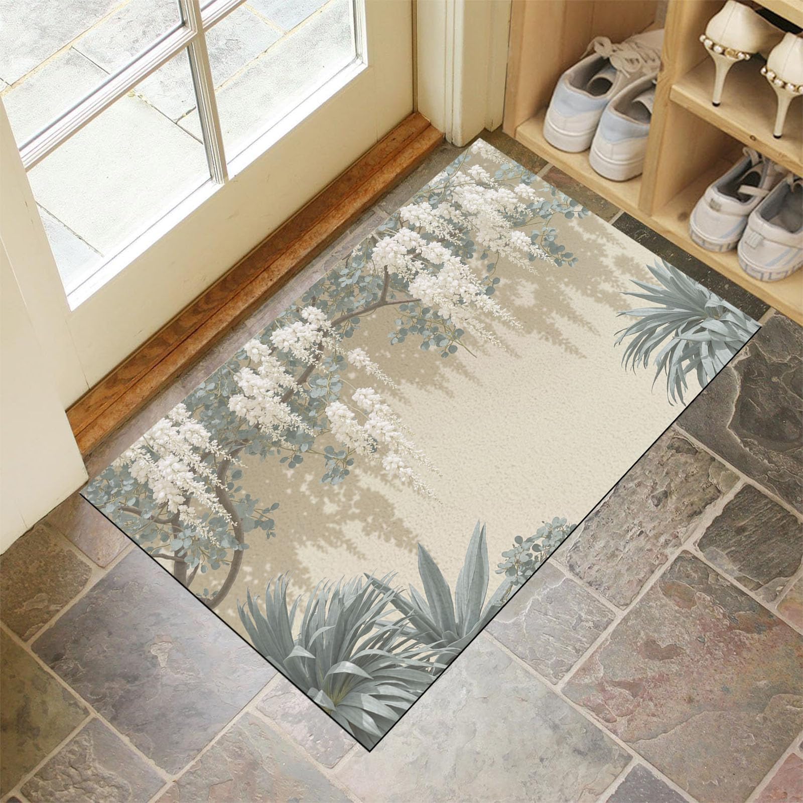 Tapis de Sol Grand Format 60x90cm Anti-Glisse Facile à Laver