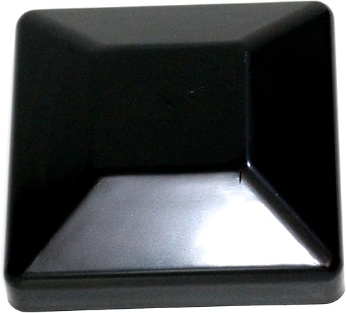 Miniatura 3 de JSP Manufacturing Plástico nuevo poste de valla tapas negras 4X4 (3 58") madera tratada a presión hecha en EE. UU. MULITPACK Precios al por mayor a