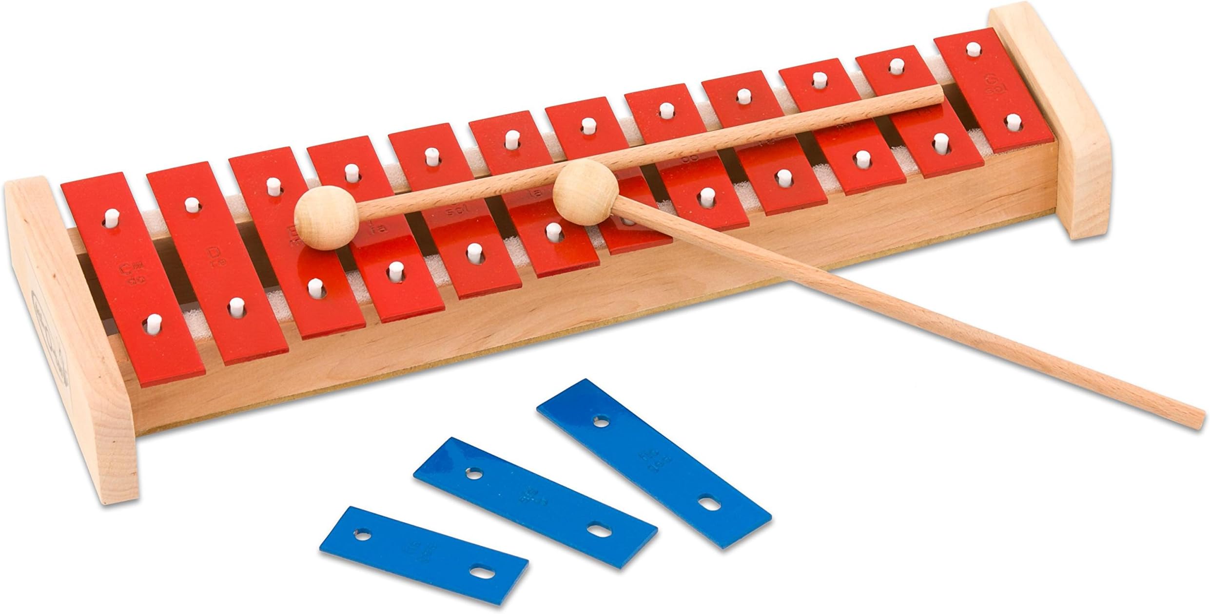 SONOR Glockenspiel Sonor Glockenspiel SG Sopran,Sonor Glockenspiel SG Sopran, 2 Schlägel , Ideal für die musikalische Früherziehung