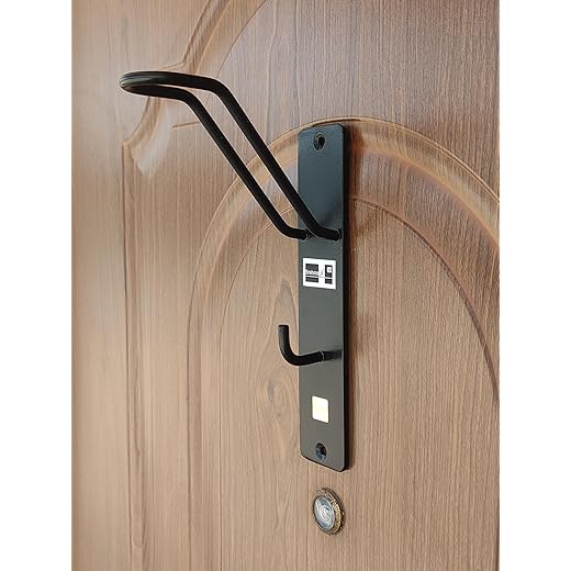 Helmet Holder Wall Mount Black - Pack of 1