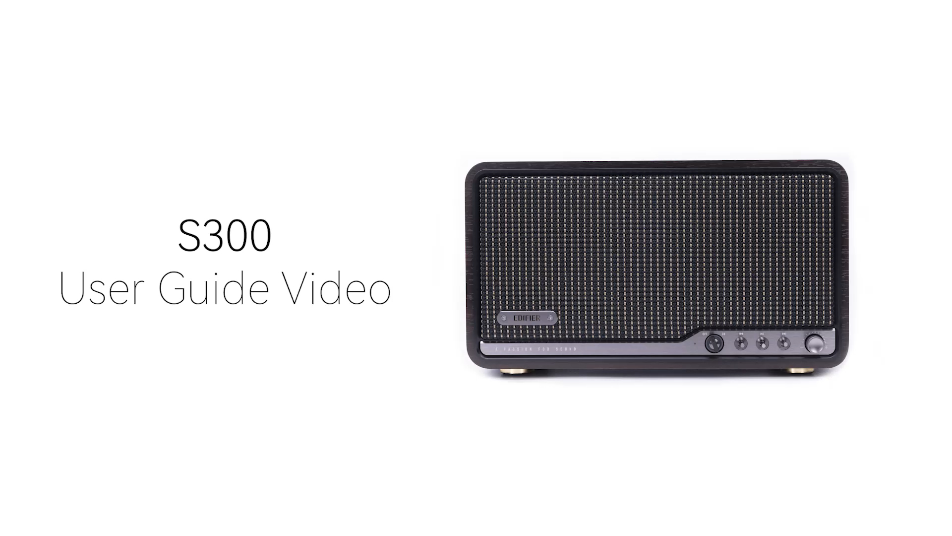 Amazon.com: Edifier S300 Hi-Fi Tabletop Speaker, Hi-Res Audio LDAC