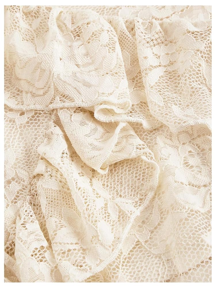 スカート Burmula : 24FW / LACE LAYERED SKIRT (2COLORS) Amazon.com: Verdusa Women's Lace Long Skirts High Waist