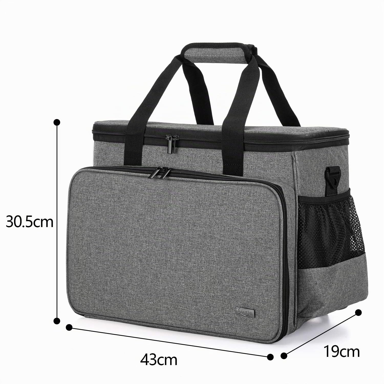 Luxja Bolsa de máquina de Coser Bolsa de Almacenamiento de máquina de Coser, Bolsa de máquina de Coser para Accesorios de Coser