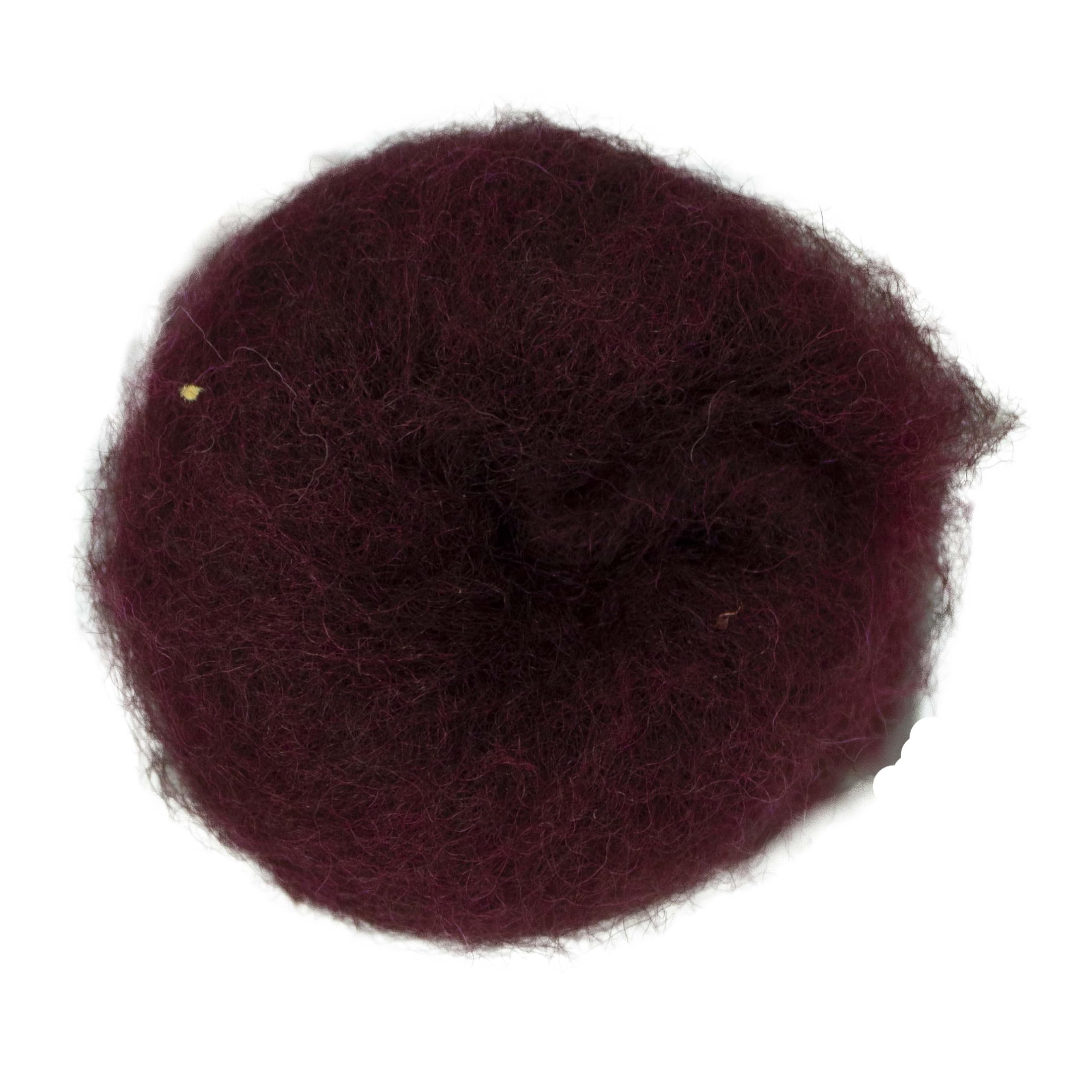 Needle Felting Wool 100g - Carded Batt for Needle & Wet Felting, Core & Finish - Maori DHG - Soft Fruit - Image 3