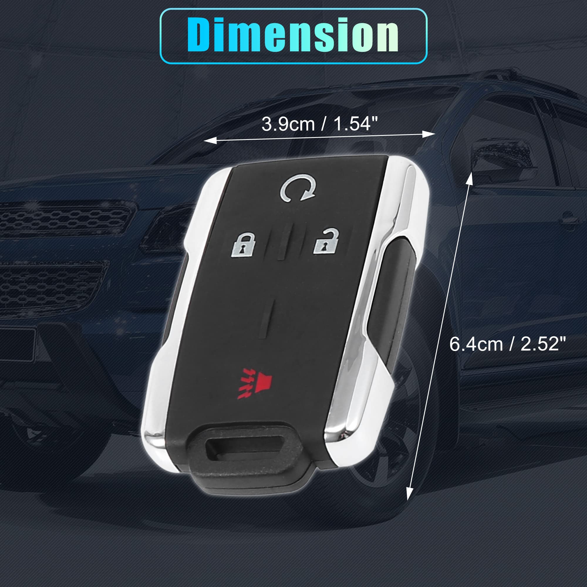 315 MHz Key Fob OEM GM Keyless Entry Remote Fob For Chevy Silverado, GMC Sierra, Canyon - Part # 13577771 Key Fob Programmer