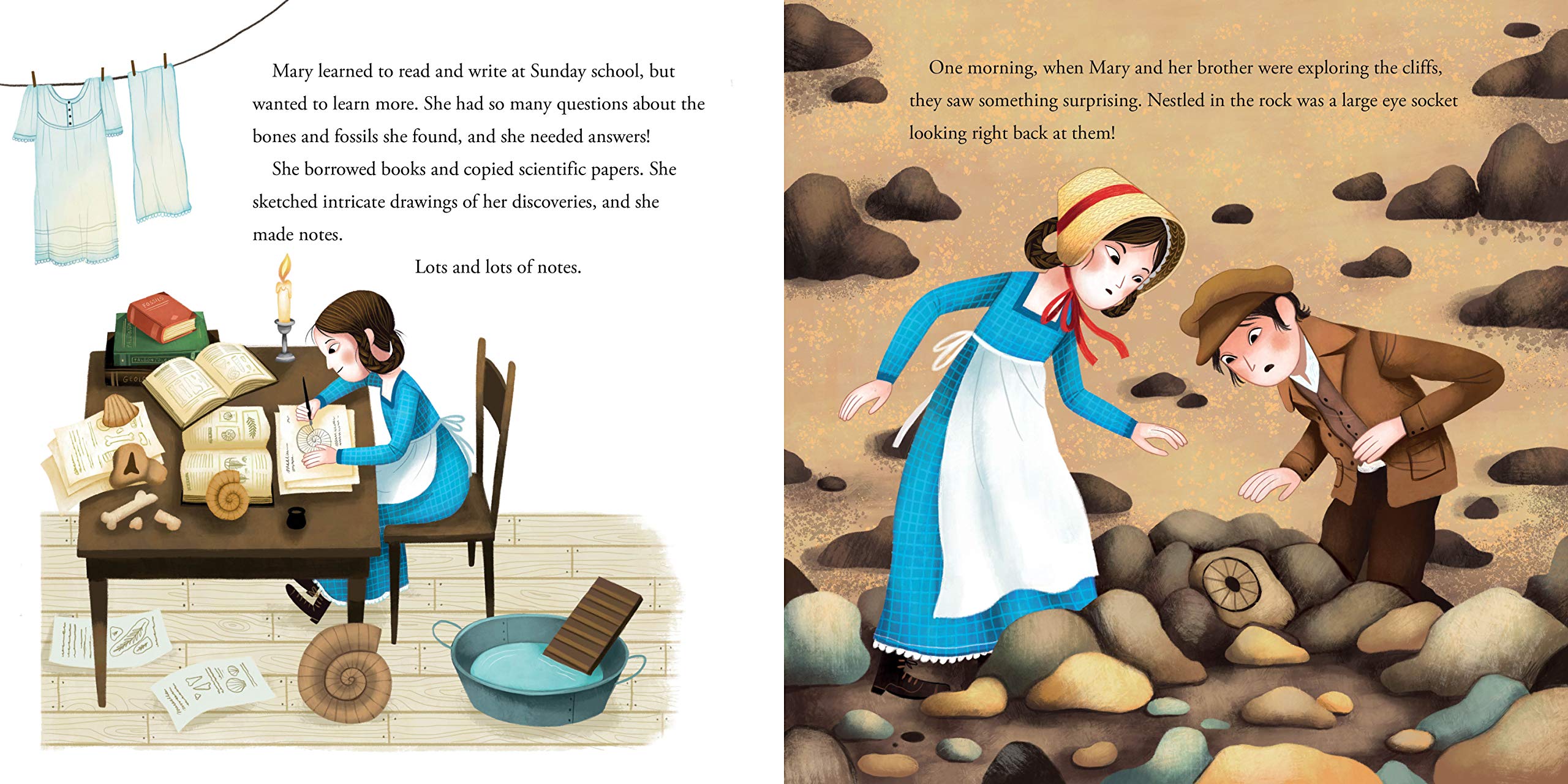 Dinosaur Lady: The Daring Discoveries of Mary Anning, the First Paleontologist