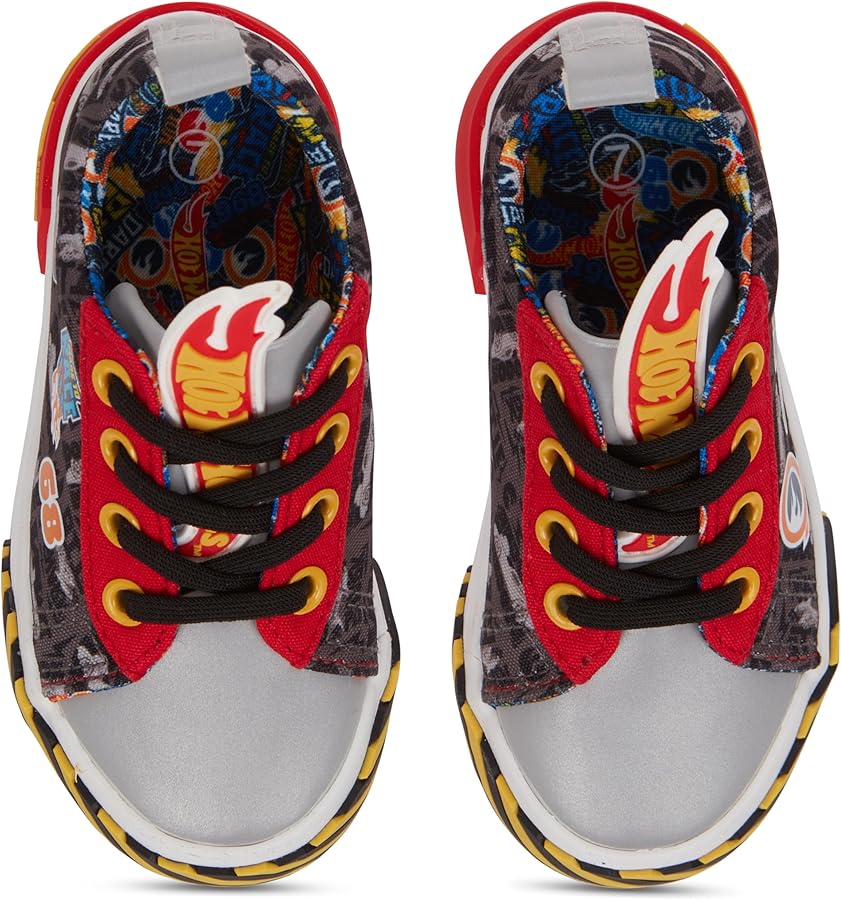 Amazon.com | Hot Wheels Toddler Boy Sneakers - Cars, Trucks