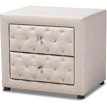 Amazon Com Glory Furniture 3 Drawer Nightstand Beige Furniture Decor