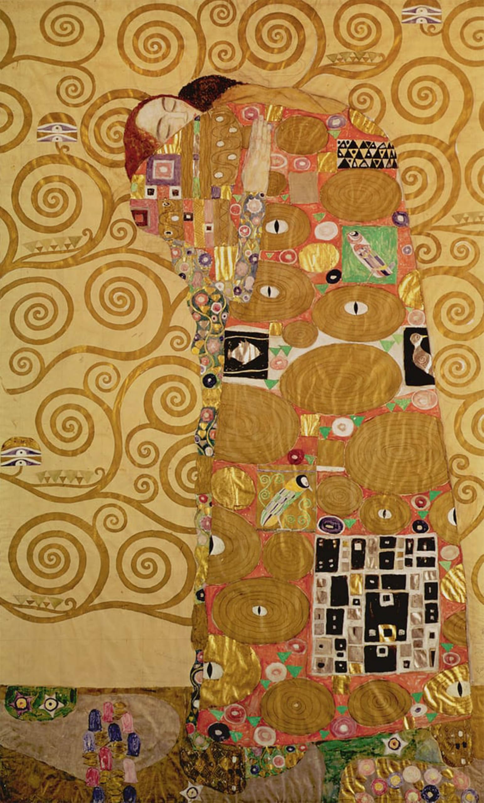 ARTXLXXBN Famous Prints Artwork Pictures Poster Painting Art Fulfilment by Gustav Klimt Artwork Landscape Pictures for Home Decor 60x90cm