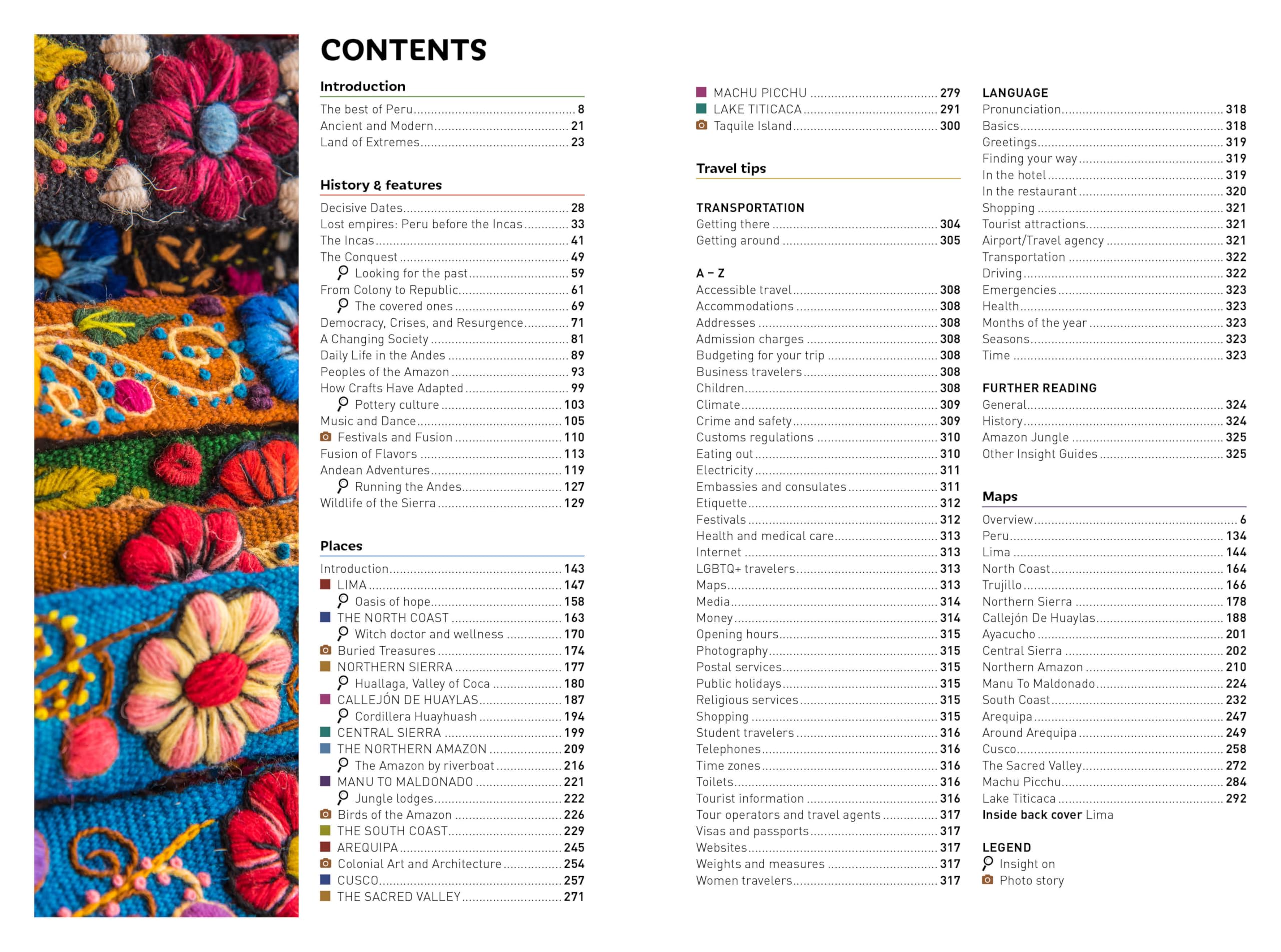 Insight Guides Peru: Travel Guide with eBook: 2026-2027 Culture & Society Must-See Sights Stunning Photos Expert Advice Covers: Machu Picchu, Cusco, Lake Titicaca and More