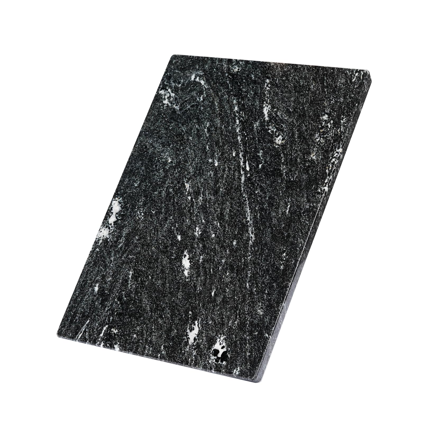 Koville Tagliere brasiliano in granito naturale per cucina, 40,6 x 30,5 cm, grande lastra di pietra fatta a mano per formaggio, salumi, pasticceria, regalo di nozze, regalo di inaugurazione della casa