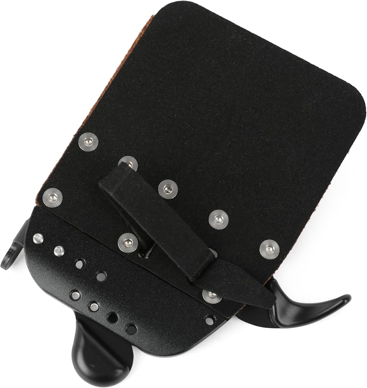 1pc Archery Finger Guard LH/RH Leather Pads Protection for Archer Bow Shooting Hunting Target Practice Protector Hand Tabs