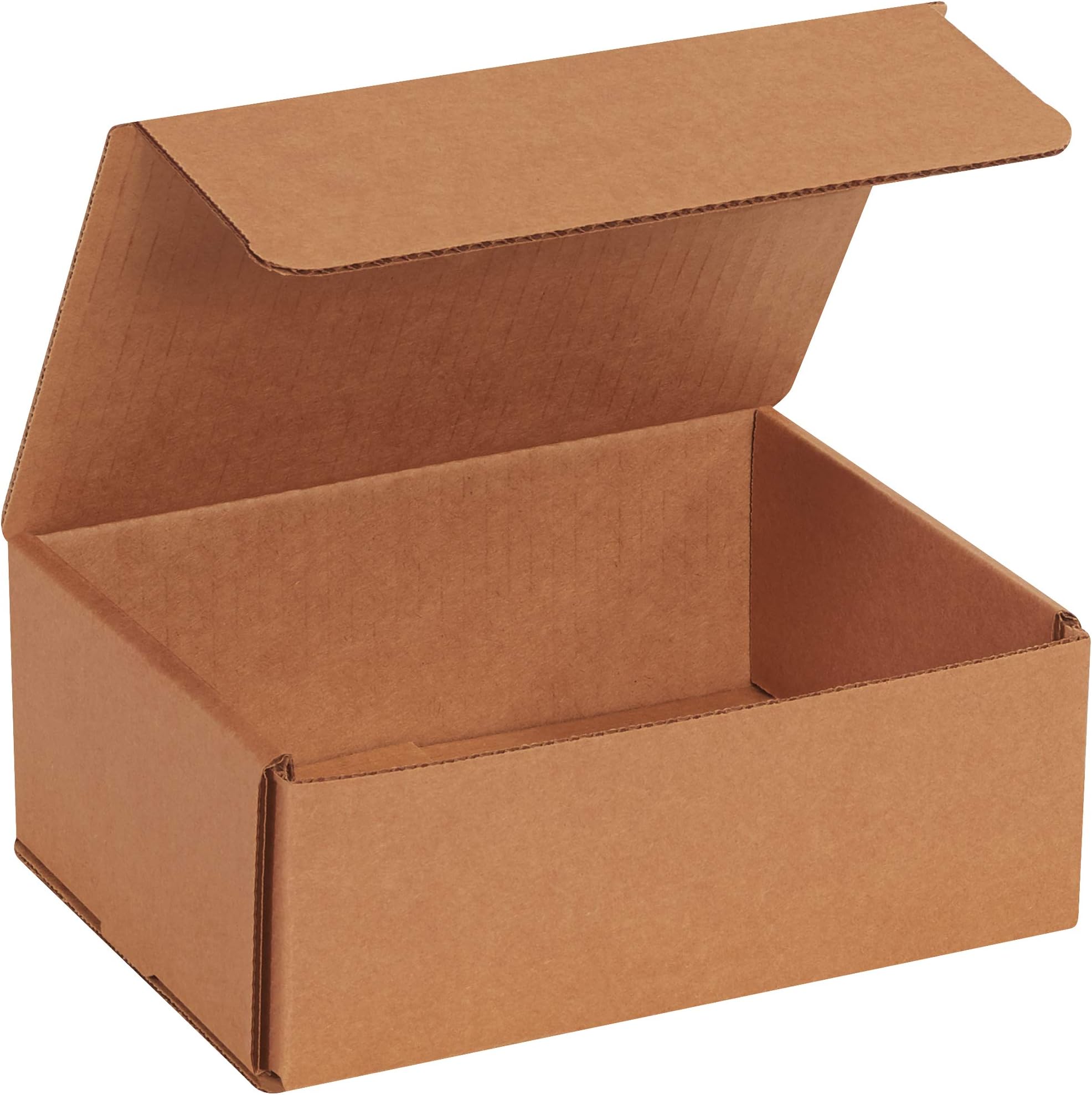 BOX USA Shipping Boxes Small 8"L x 6"W x 3"H, 50-Pack | Corrugated Cardboard Box for Packing, Moving and Storage