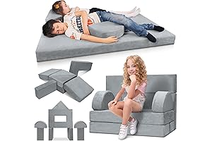 Lunix LX22 Modular Kids Play Couch: Build a Fort, Play, and Lounge