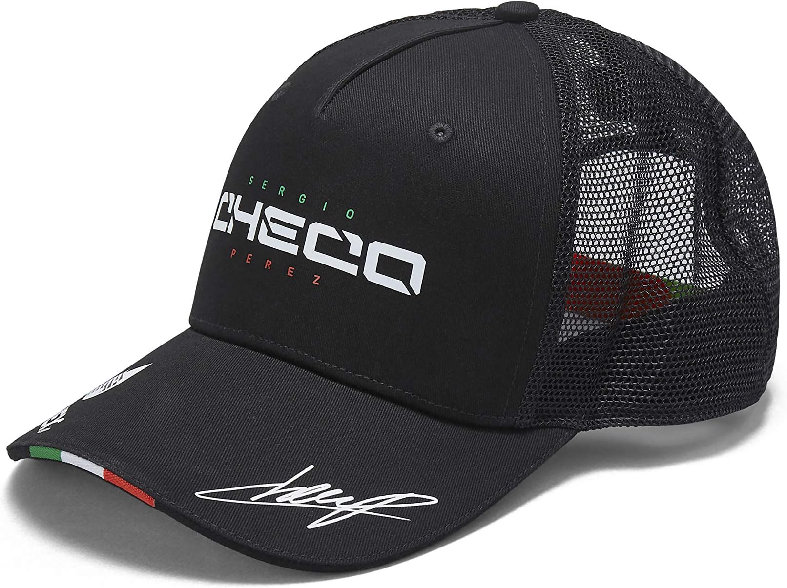 Sahara Force India Formula 1 Black Sergio Checo Perez #11 Logo Hat