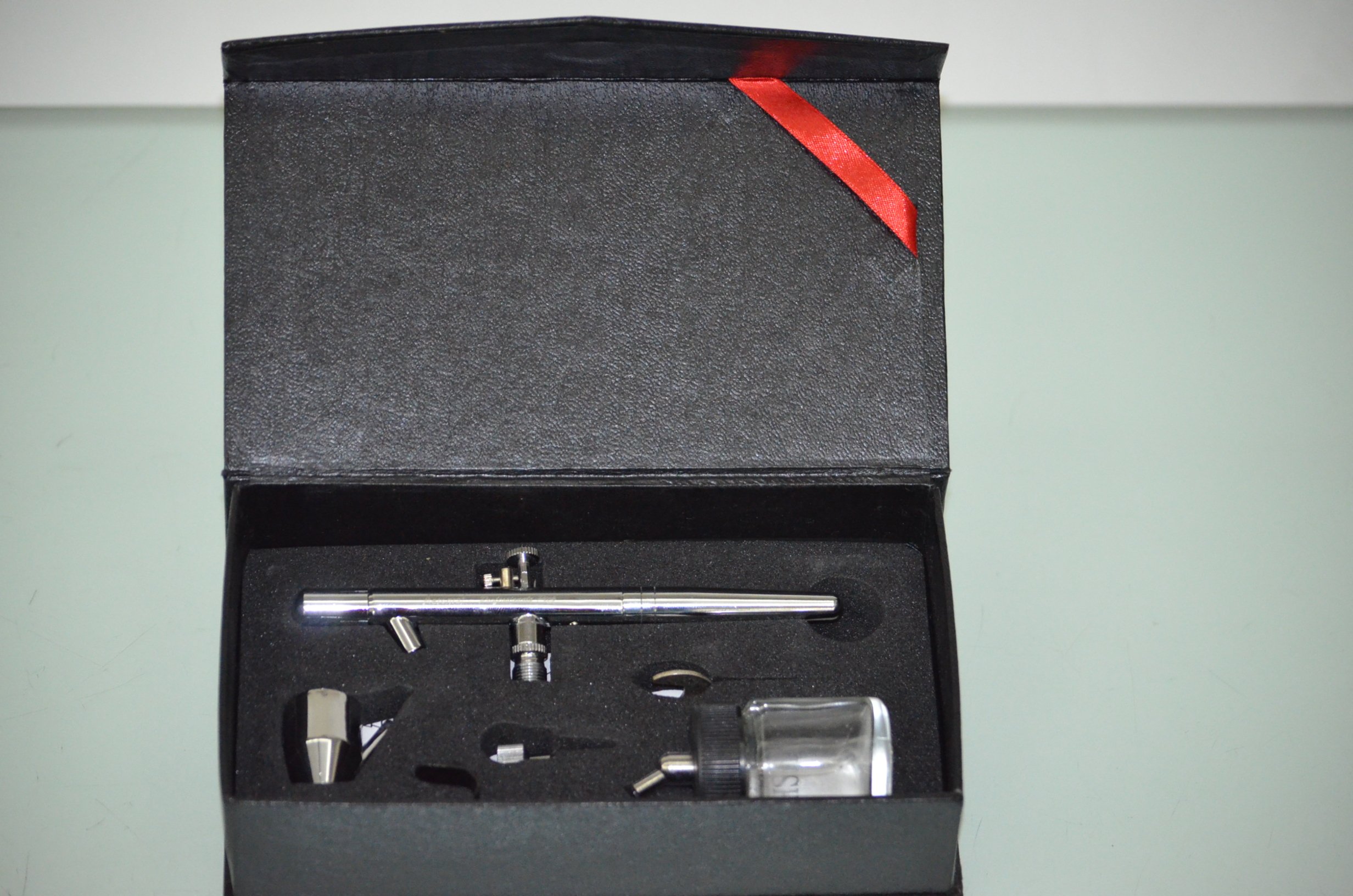 Aerograph Dual Action Bottom Feed Airbrush AG-128P Set, 0.35 mm