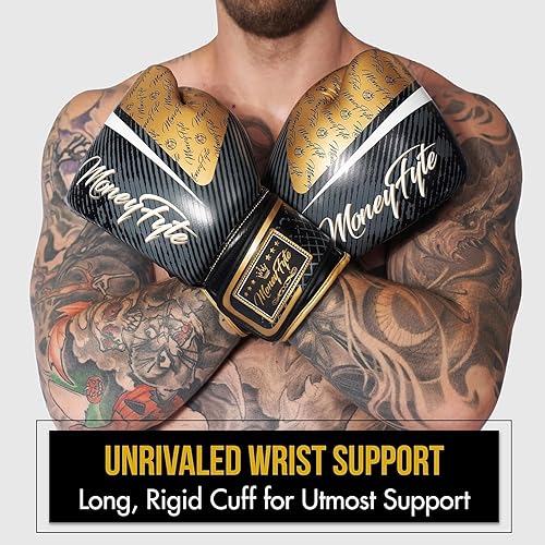 Miniatura 3 de Guantes de boxeo para hombres y mujeres Boxeo, Kickboxing, Muay Thai, MMA, entrenamiento y sparring Guantes para saco de boxeo y bolsa pesada