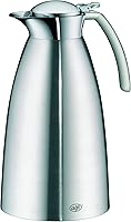 Alfi Gusto 1.5L Vacuum Insulated Stainless Steel Thermal Carafe - Hot 12Hrs Cold 24Hrs Metallic