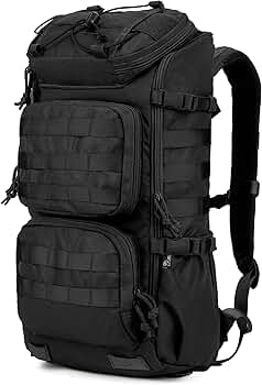 Amazon.co.jp: Mardingtop 28L タクティカルバックパック MOLLE