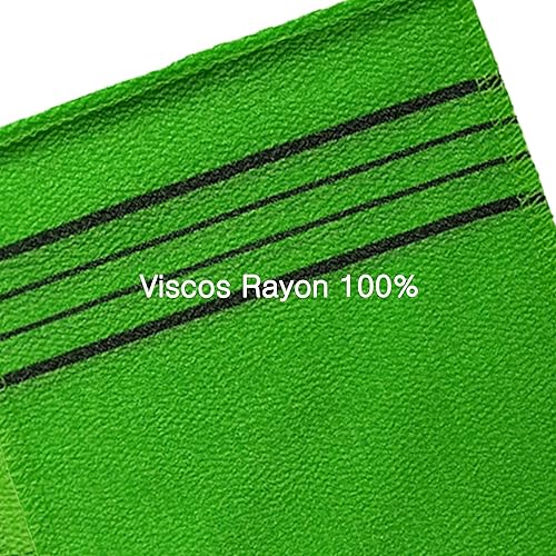 Miniatura 8 de The Original Korean Exfoliating Mitt Body Scrub 20pcs (verde 10+rojo10)Toalla coreana ItaliaPaño de baño exfoliante asiático para piel muertaesponja