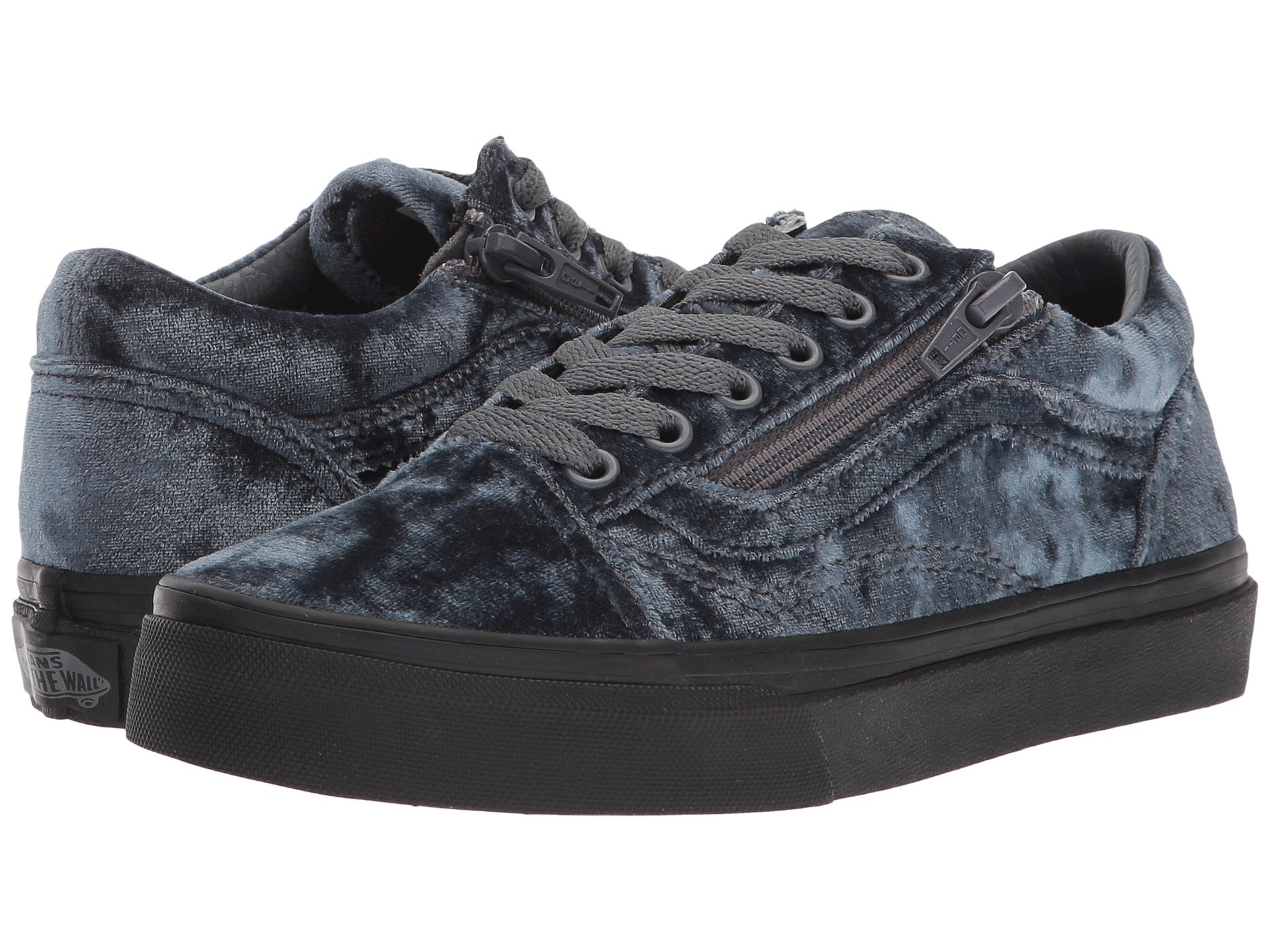 black vans junior size 5