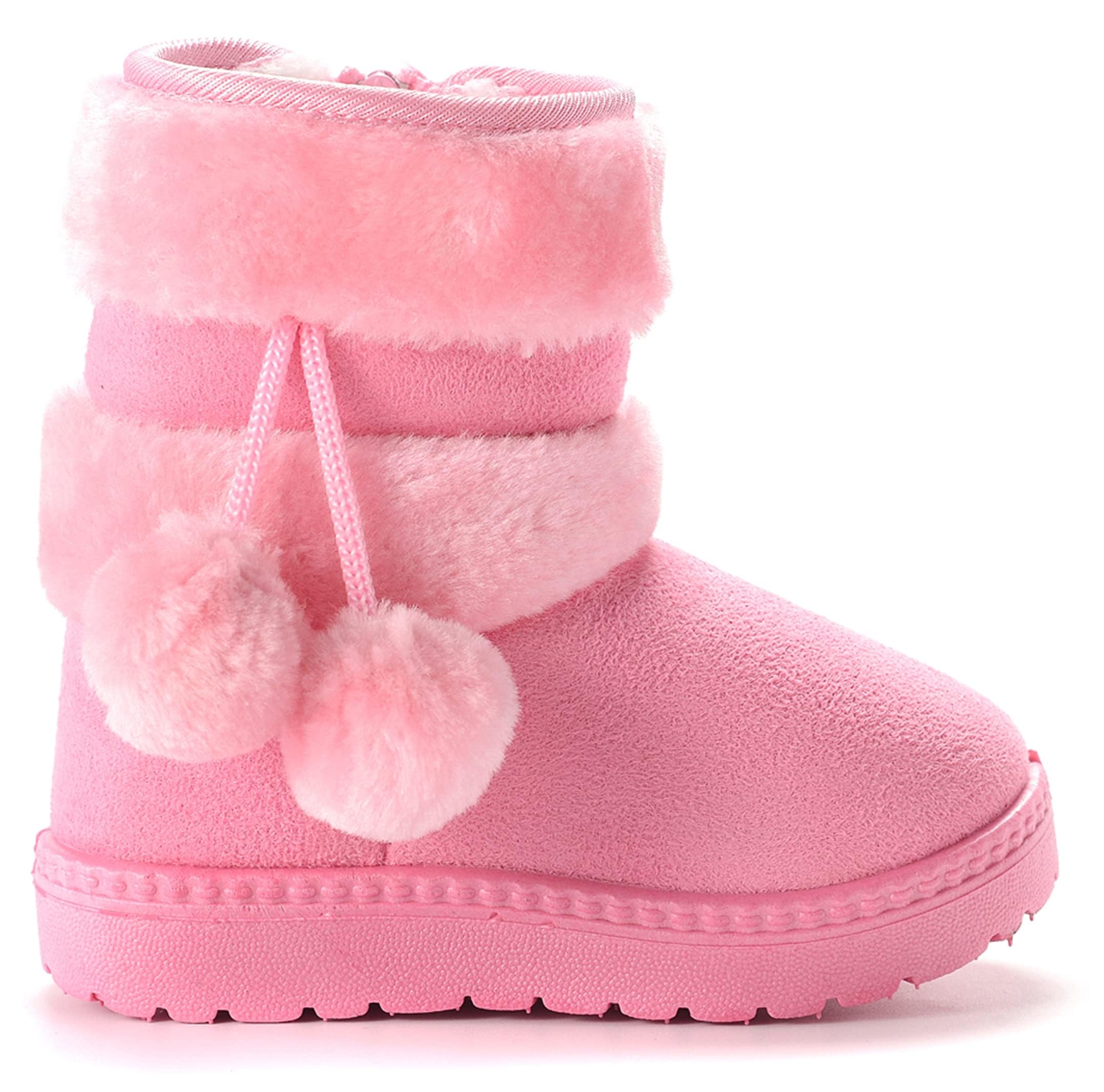 Vorgelen Bambine e Neonato Carino Stivali da Neve Morbide Fodera Calda Stivaletti Ragazze Inverno Scarponi da Sci all'aperto