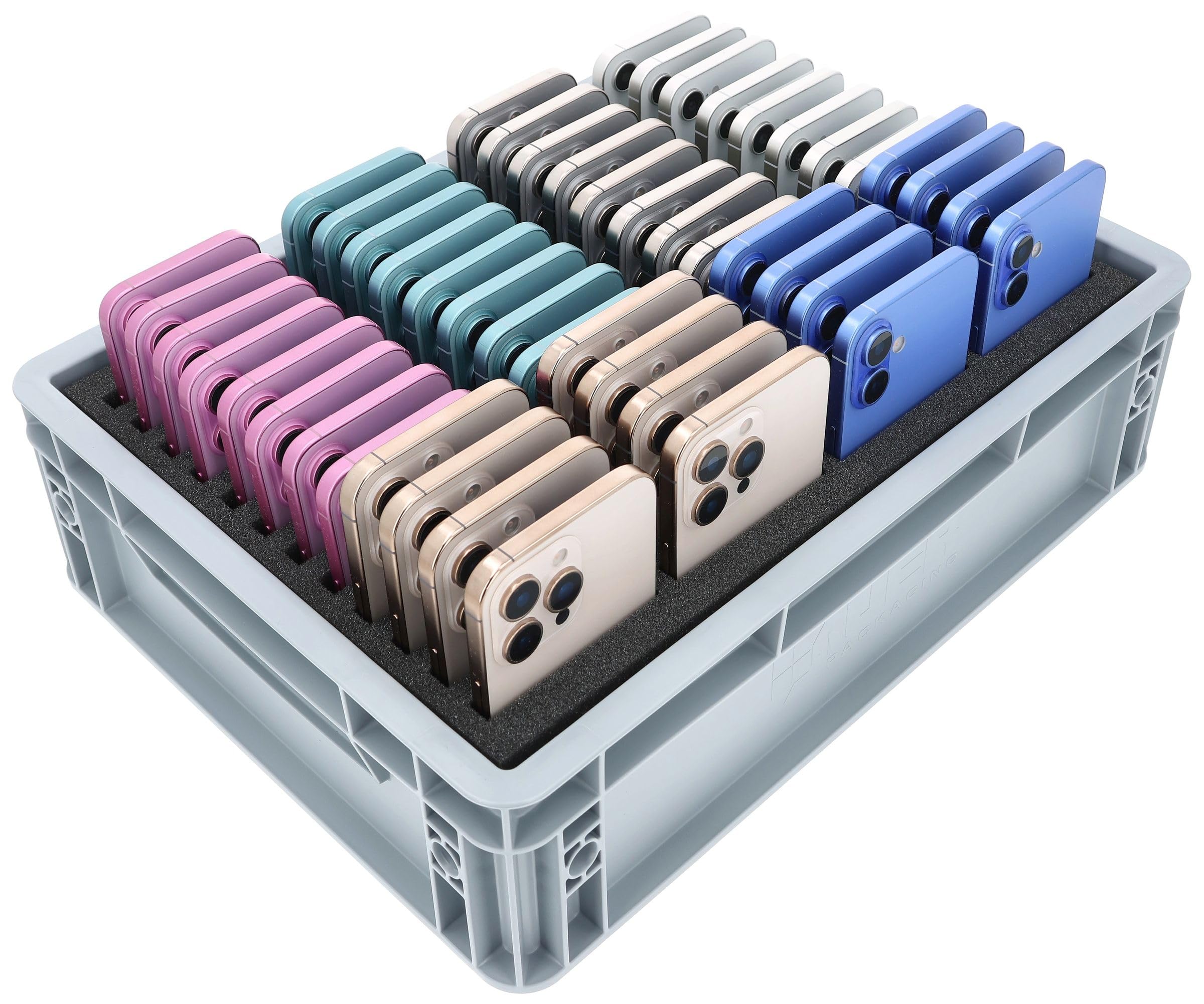 Feldherr Smartphone-Box für 48 Smartphones 40 x 30 x 12 cm