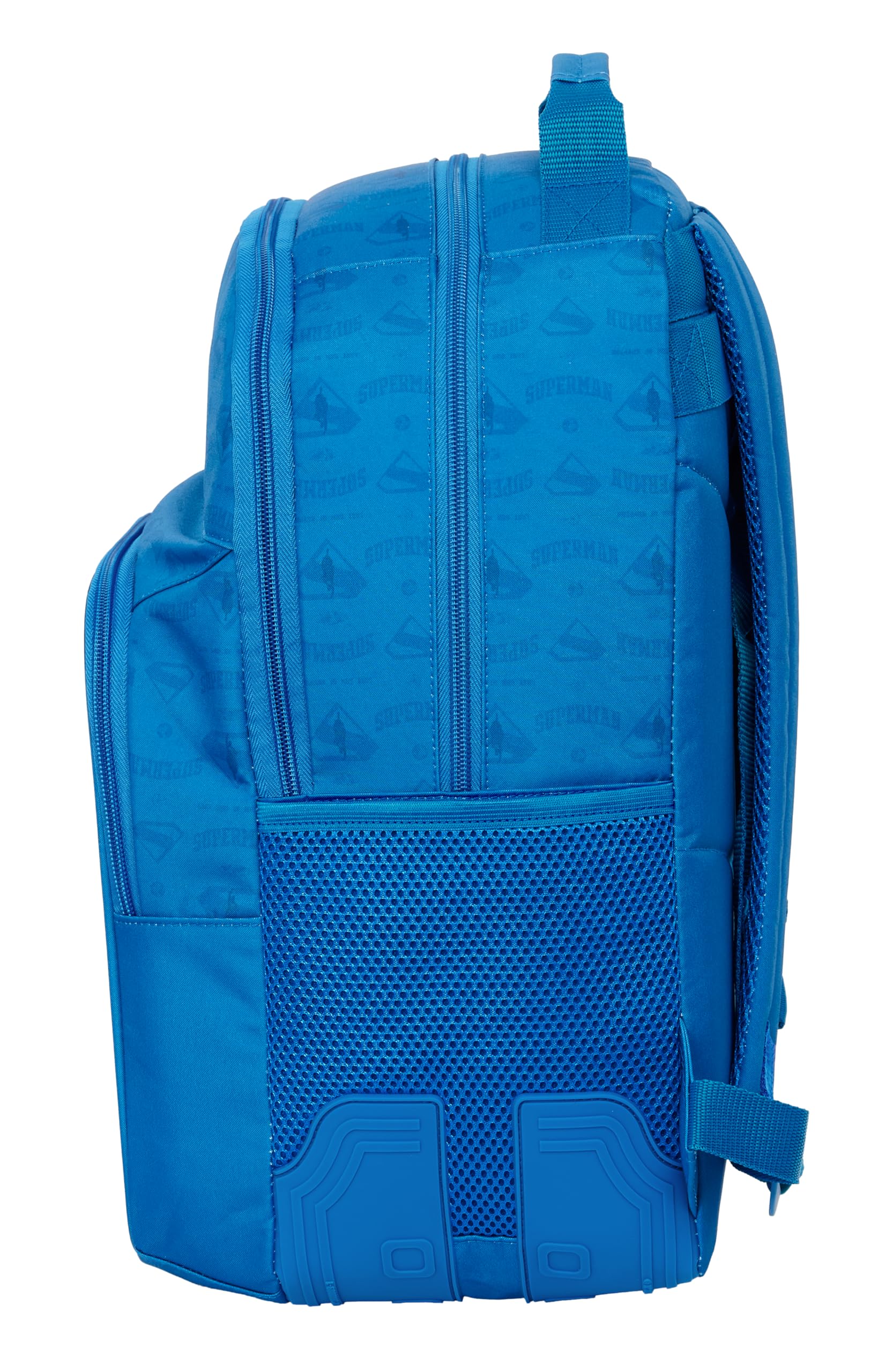 Safta SUPERMAN - Mochila Escolar Infantil, Ideal para Niños de Diferentes Edades, Cómoda y Versátil, Calidad y Resistencia, 32x15x42 cm