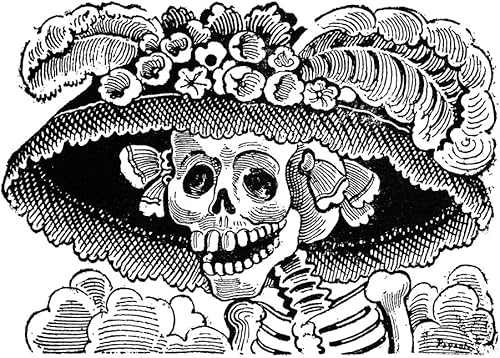 Posada Calavera C1910 - Póster impreso por Jos Guadalupe Posada C1910 (24 x 36 pulgadas)