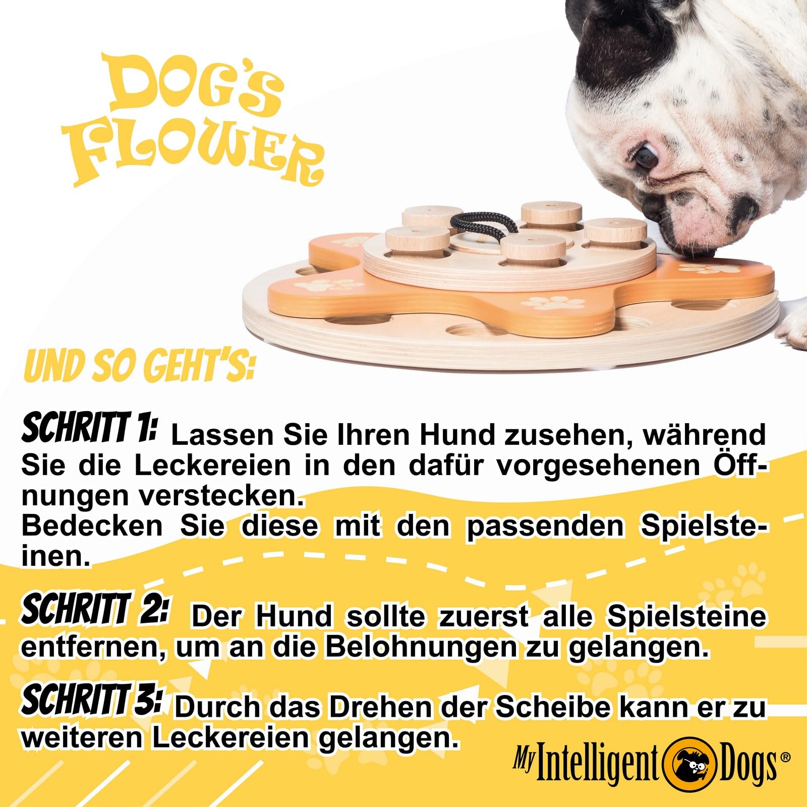 Interaktives Hundespielzeug Intelligenz, Hundepuzzle | Intelligenzspielzeug für Hunde Mentalen Auslastung - Interaktives Spielzeug Hund, Denkspiele für Hunde