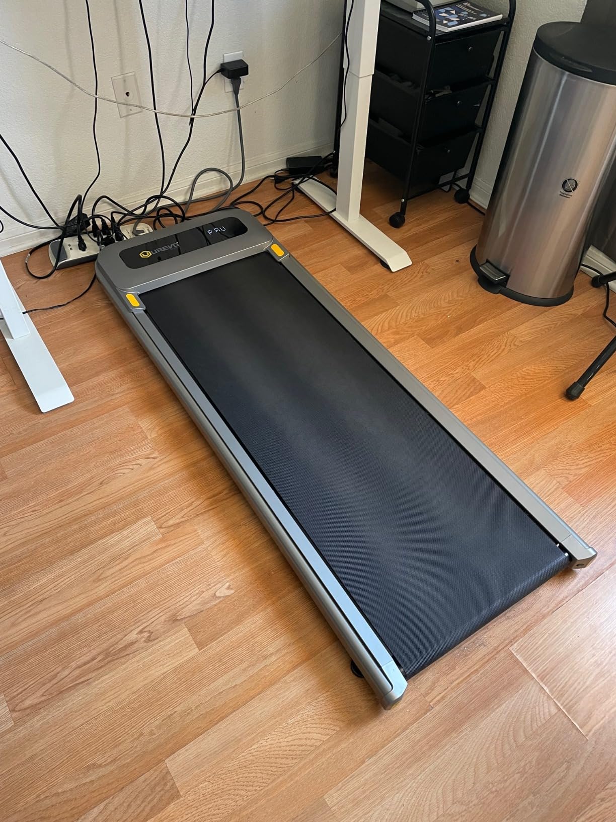 42/mo Finance UREVO Under Desk Treadmill, Walking Pad Treadmill with