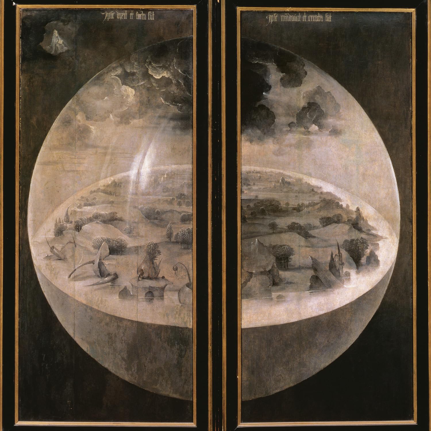 NOTIQUE Kalendarz ścienny 2026 Hieronymus Bosch Kalendarz, kalendarz broszurowy z kalendarzem miesięcznym, kalendarz broszurowy 30 x 30 cm (30x60 otwarty)