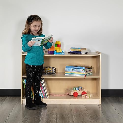 Miniatura 67 de Flash Furniture Hercules Series - Gabinete de almacenamiento de madera de 5 secciones para aula, gabinete de almacenamiento para aula escolar con 5